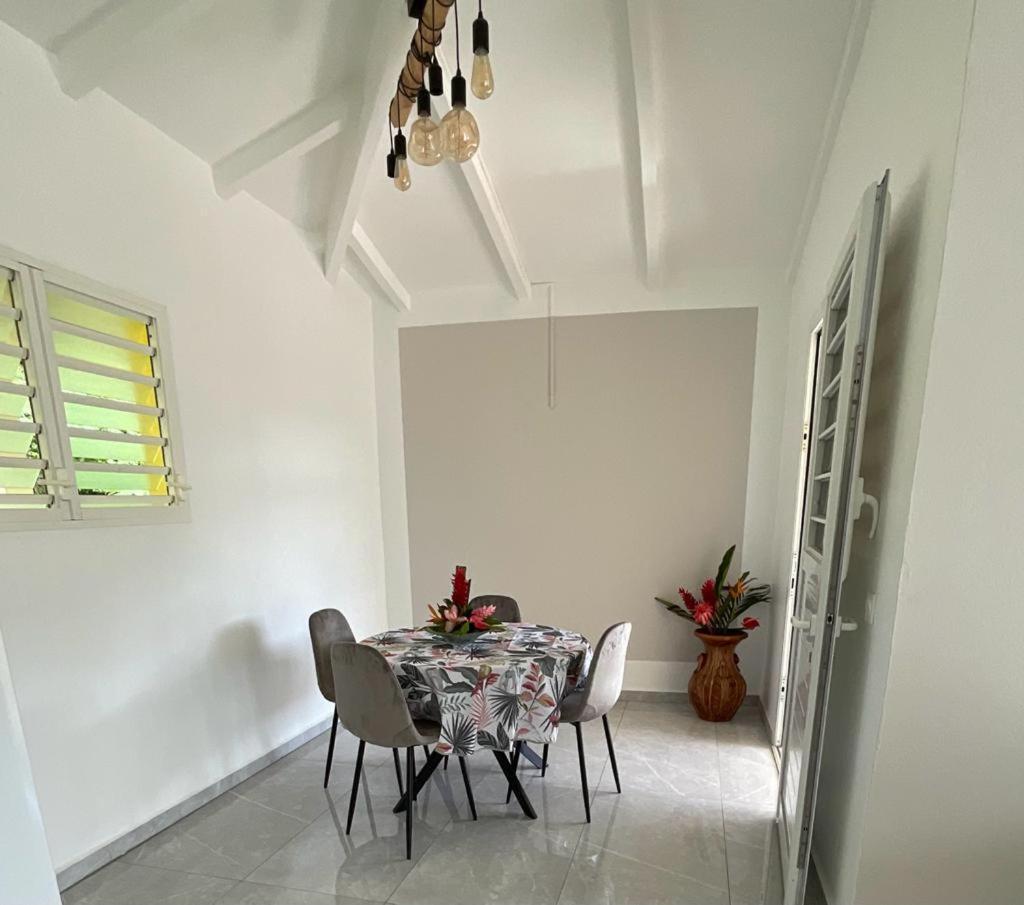 Location Les Flamboyants Appartement Sainte-Anne  Buitenkant foto